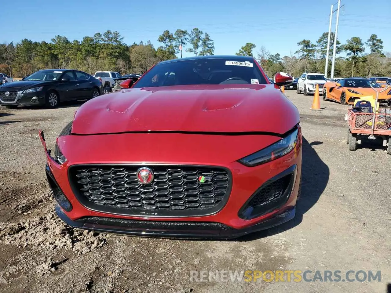 5 Photograph of a damaged car SAJD51FE1MCK73529 JAGUAR F-TYPE 2021