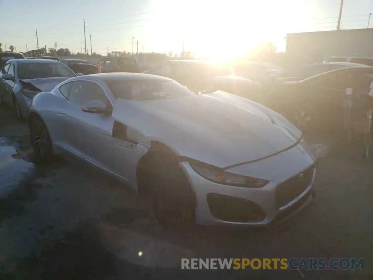 1 Photograph of a damaged car SAJD51FE5MCK76451 JAGUAR F-TYPE 2021