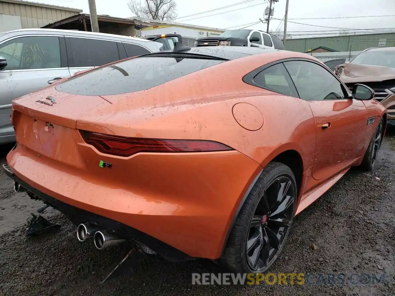 4 Photograph of a damaged car SAJD51FEXMCK71231 JAGUAR F-TYPE 2021