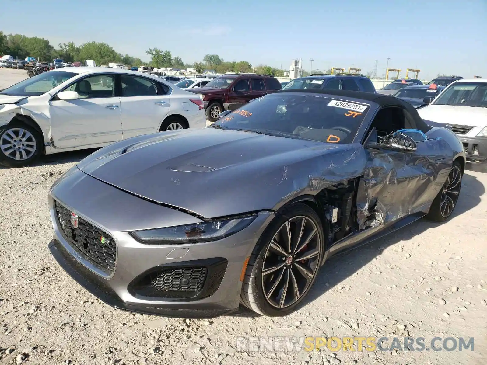 2 Photograph of a damaged car SAJD55FE4MCK71247 JAGUAR F-TYPE 2021