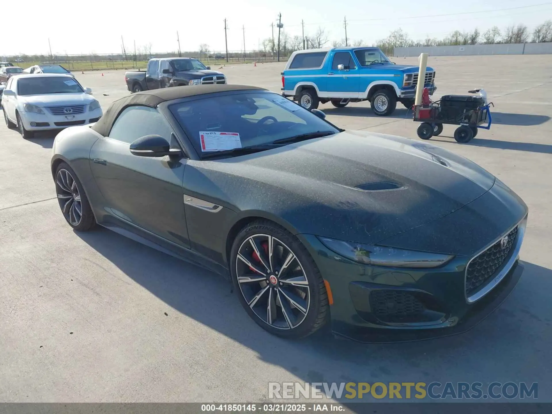 1 Photograph of a damaged car SAJD55FEXMCK72726 JAGUAR F-TYPE 2021