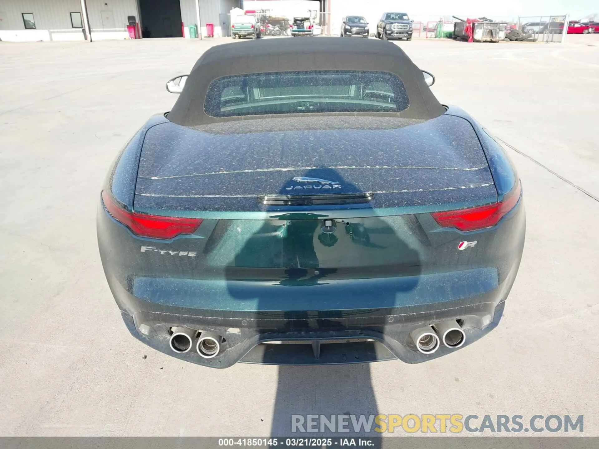 16 Photograph of a damaged car SAJD55FEXMCK72726 JAGUAR F-TYPE 2021