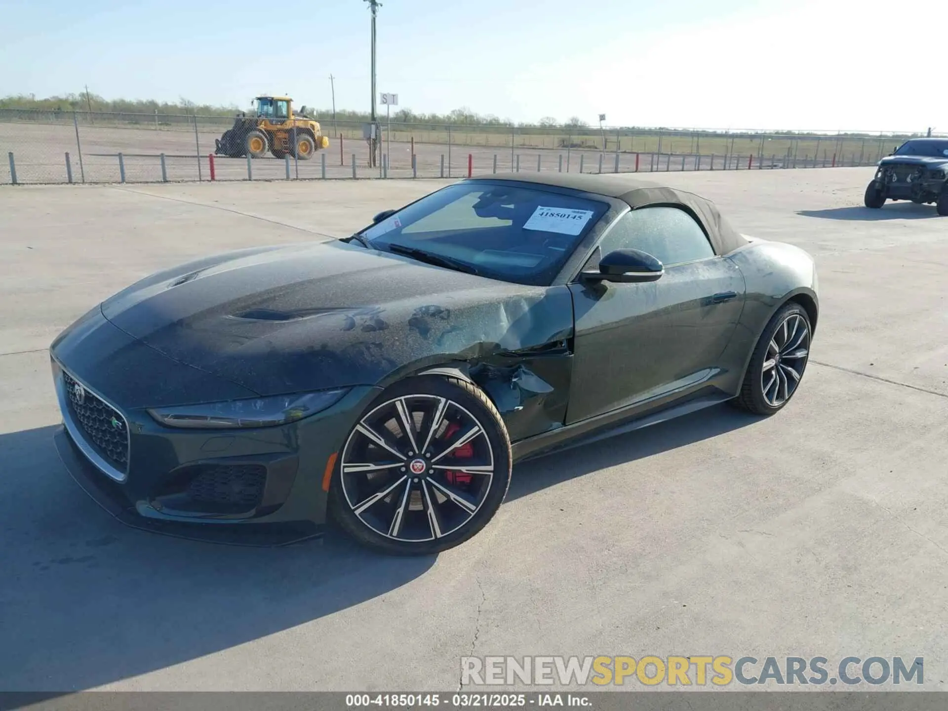 2 Photograph of a damaged car SAJD55FEXMCK72726 JAGUAR F-TYPE 2021