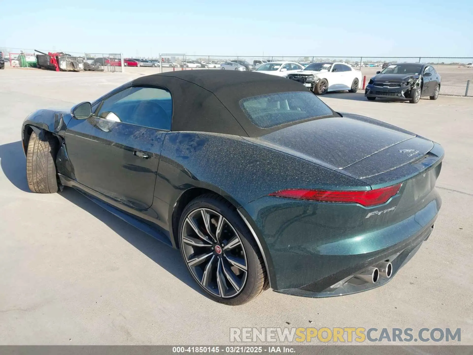 3 Photograph of a damaged car SAJD55FEXMCK72726 JAGUAR F-TYPE 2021