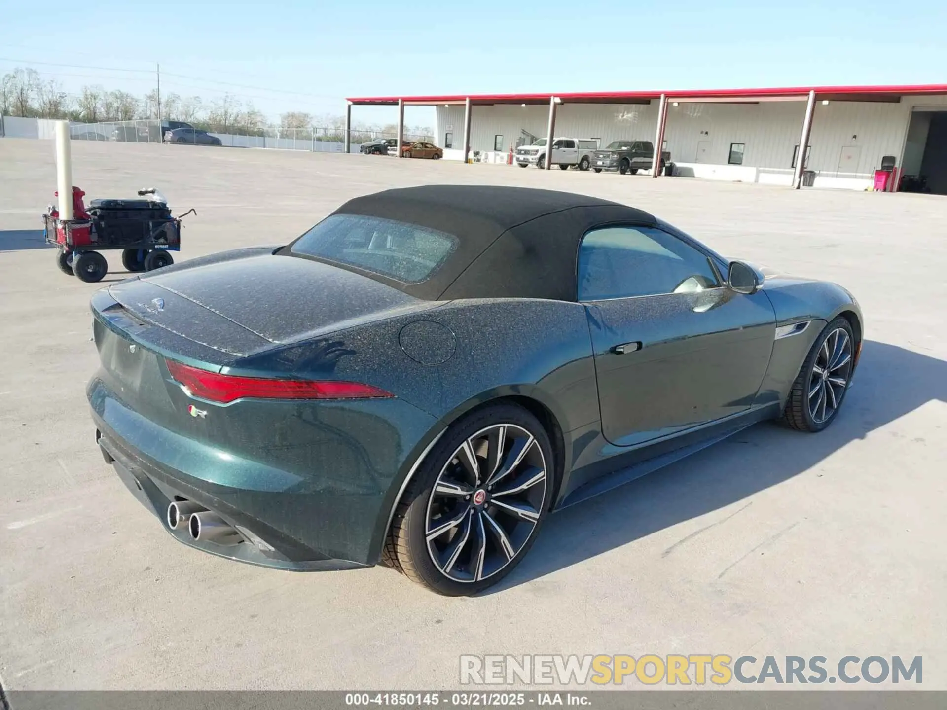 4 Photograph of a damaged car SAJD55FEXMCK72726 JAGUAR F-TYPE 2021
