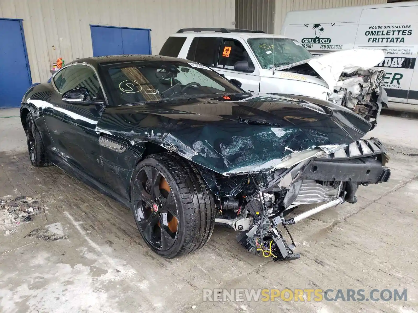 1 Photograph of a damaged car SAJD81FV9MCK69770 JAGUAR F-TYPE 2021