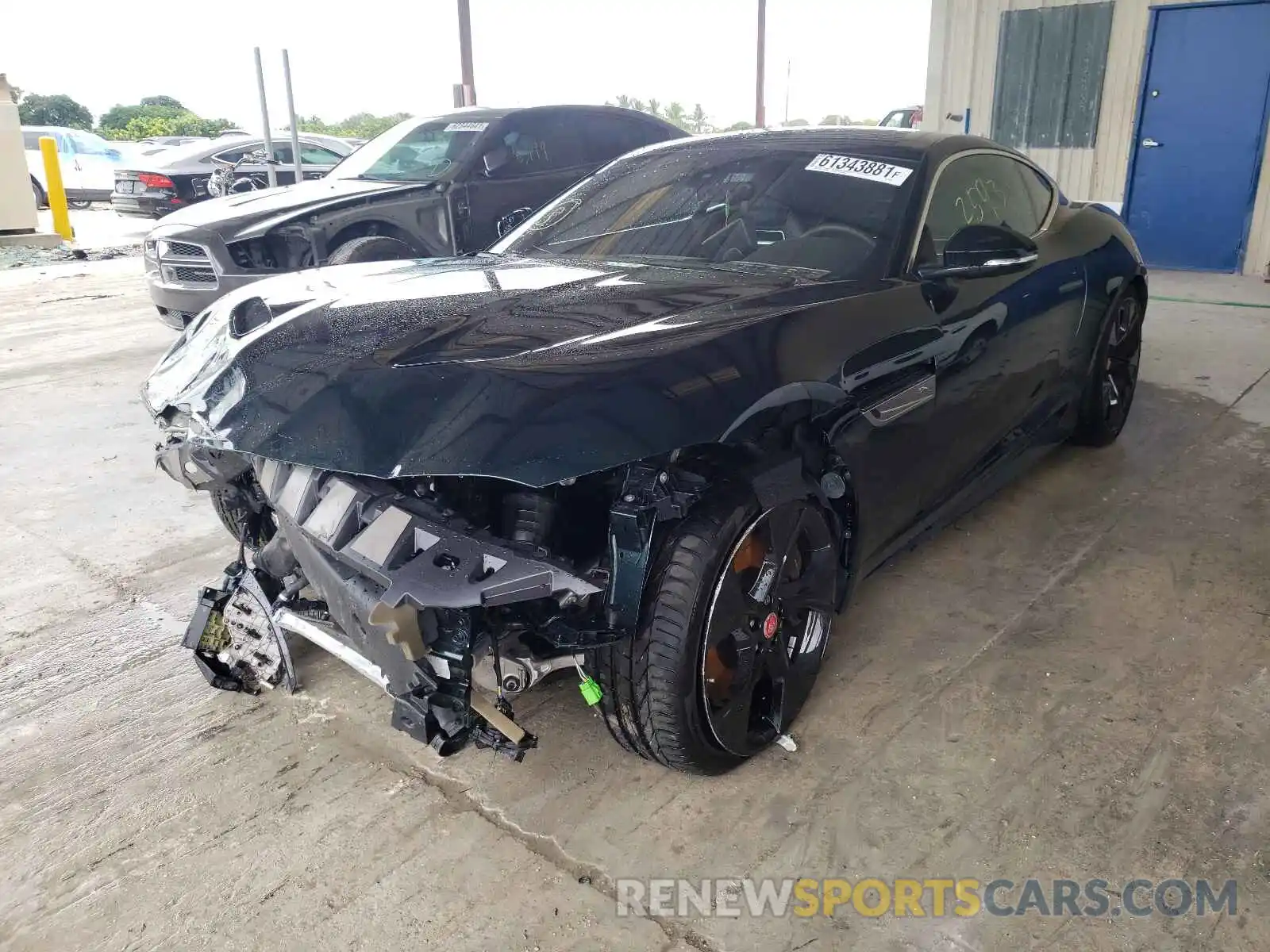 2 Photograph of a damaged car SAJD81FV9MCK69770 JAGUAR F-TYPE 2021