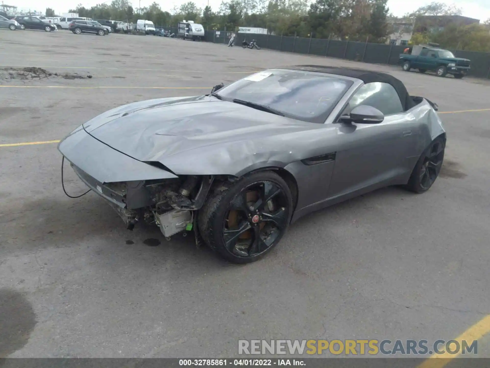 2 Photograph of a damaged car SAJDD5GX3MCK70190 JAGUAR F-TYPE 2021