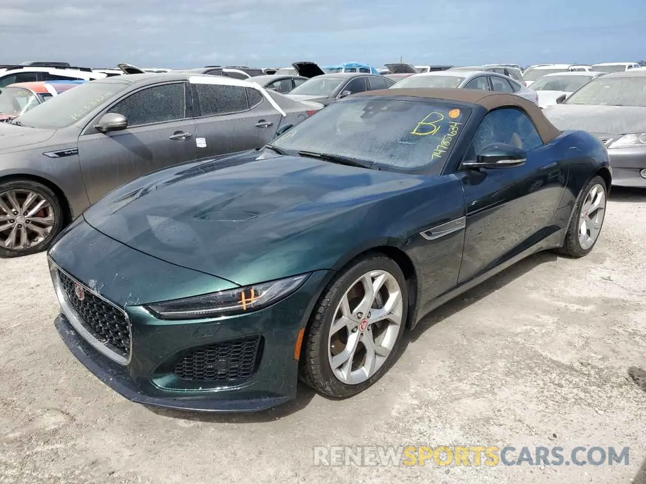 1 Photograph of a damaged car SAJDD5GX3MCK75423 JAGUAR F-TYPE 2021