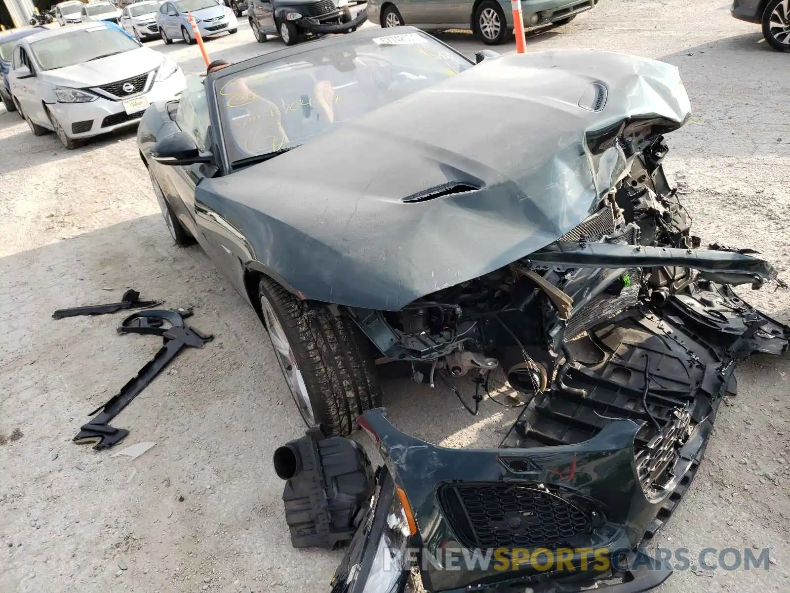 1 Photograph of a damaged car SAJDD5GX5MCK70434 JAGUAR F-TYPE 2021