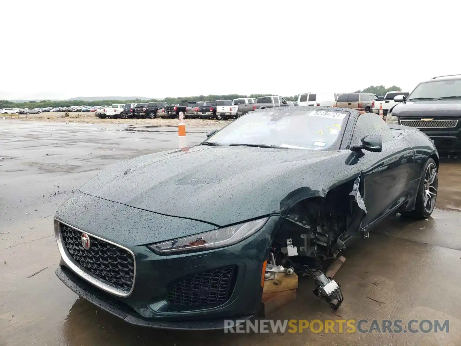 2 Photograph of a damaged car SAJDD5GX6MCK74198 JAGUAR F-TYPE 2021