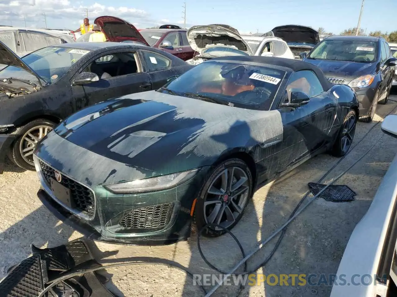 1 Photograph of a damaged car SAJDD5GX9MCK75037 JAGUAR F-TYPE 2021