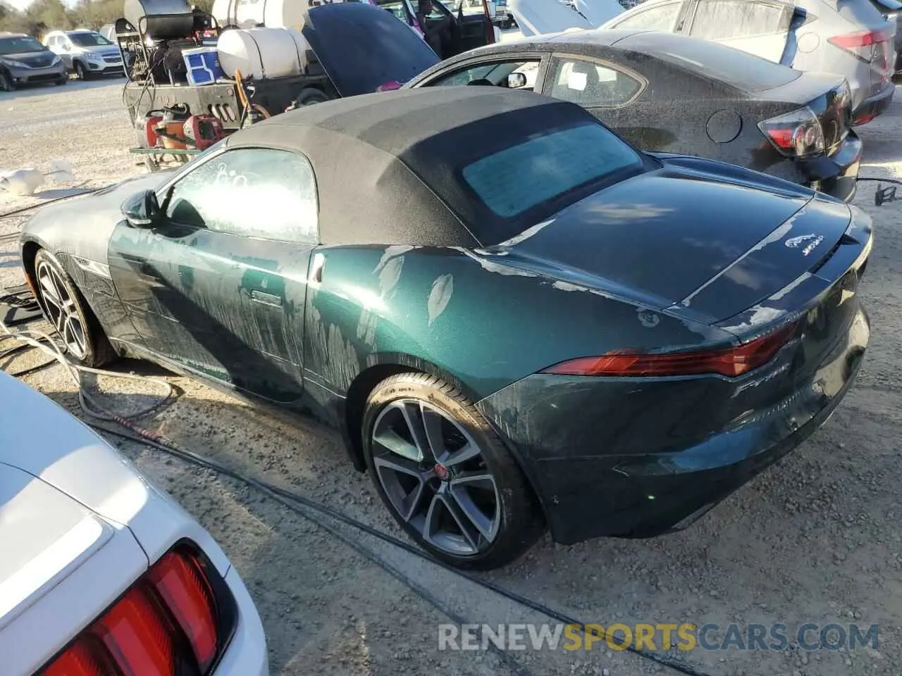 2 Photograph of a damaged car SAJDD5GX9MCK75037 JAGUAR F-TYPE 2021