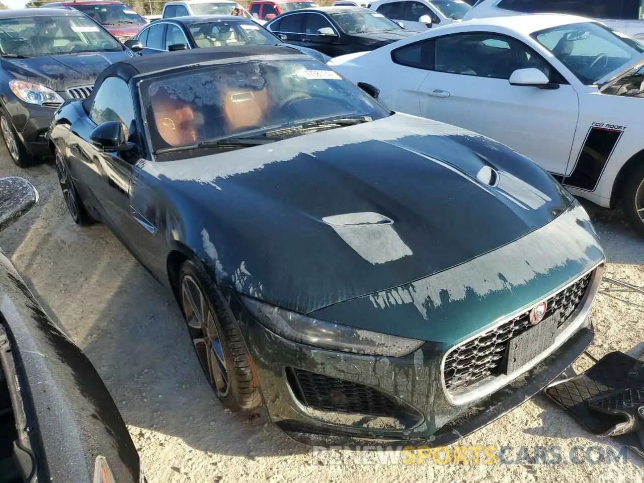 4 Photograph of a damaged car SAJDD5GX9MCK75037 JAGUAR F-TYPE 2021