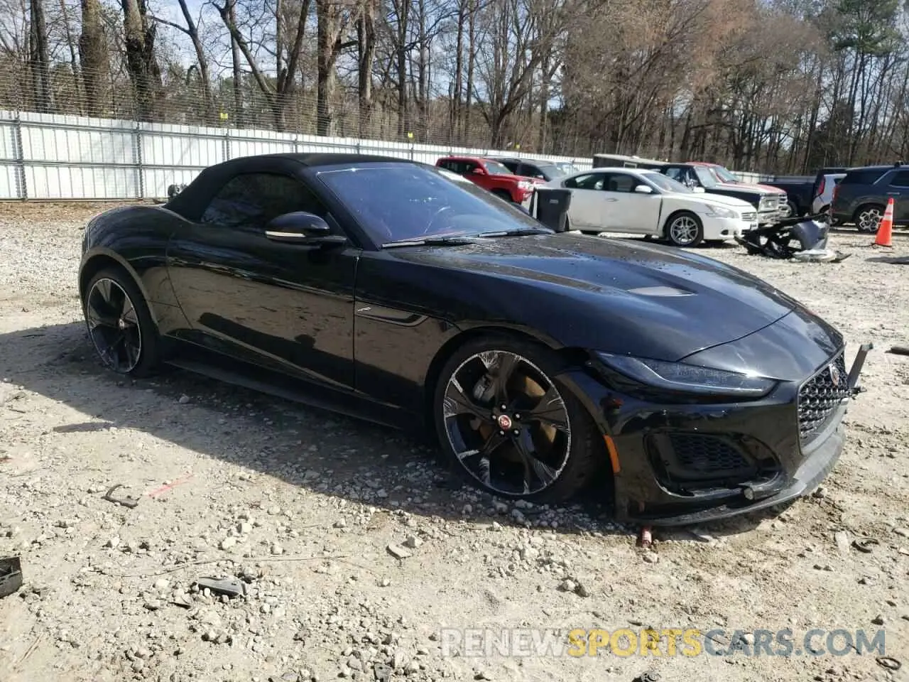 4 Photograph of a damaged car SAJDF5GX1MCK73616 JAGUAR F-TYPE 2021