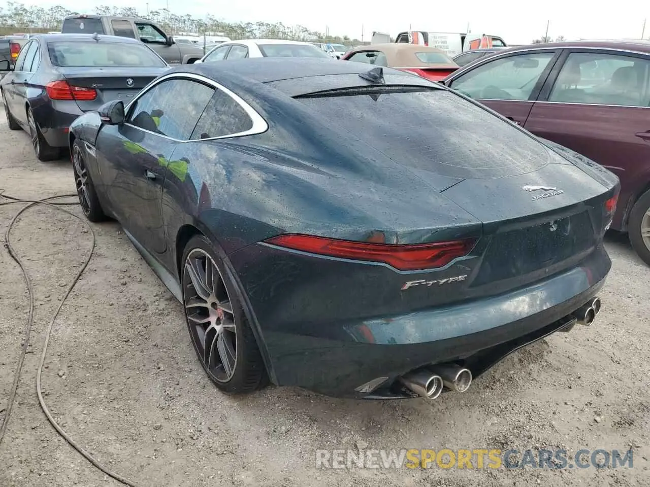 2 Photograph of a damaged car SAJD81EE9NCK79315 JAGUAR F-TYPE 2022
