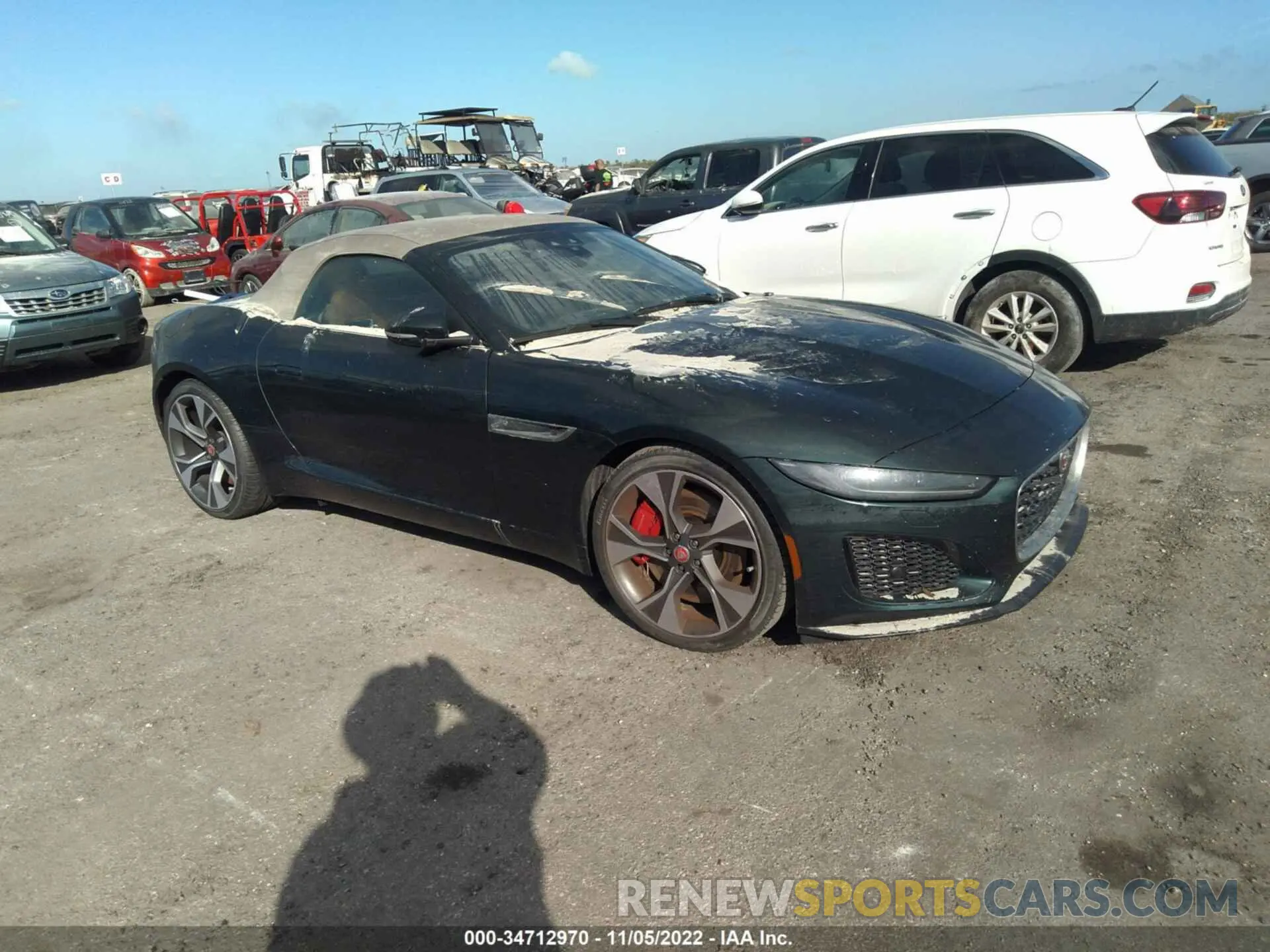 1 Photograph of a damaged car SAJDD5EE9NCK77907 JAGUAR F-TYPE 2022
