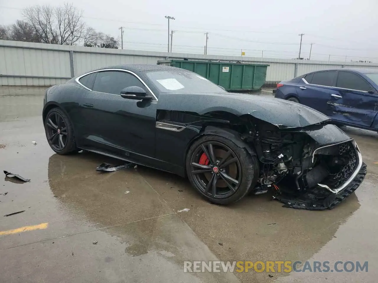 4 Photograph of a damaged car SAJD51FE2PCK80557 JAGUAR F-TYPE 2023