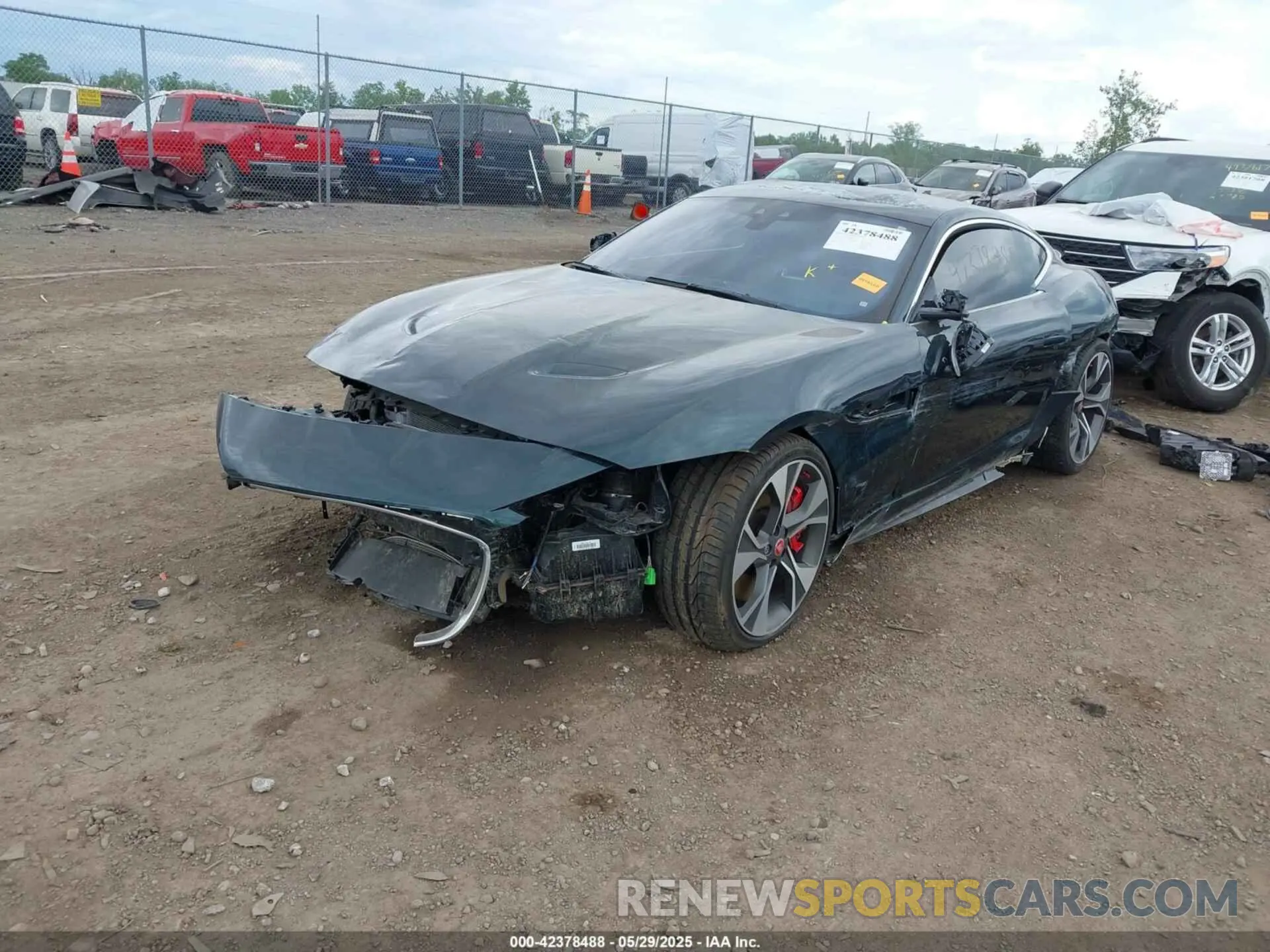 2 Photograph of a damaged car SAJD81EE3PCK82603 JAGUAR F-TYPE 2023
