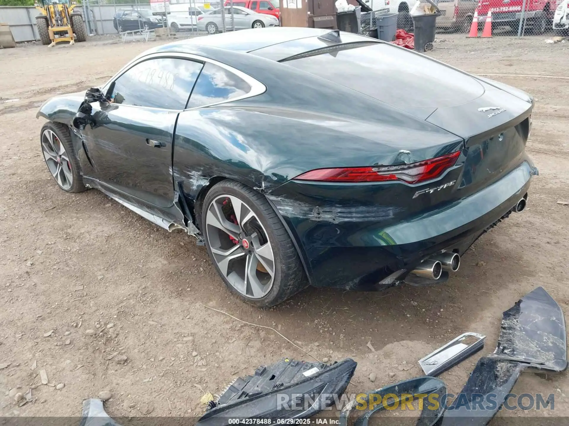 3 Photograph of a damaged car SAJD81EE3PCK82603 JAGUAR F-TYPE 2023