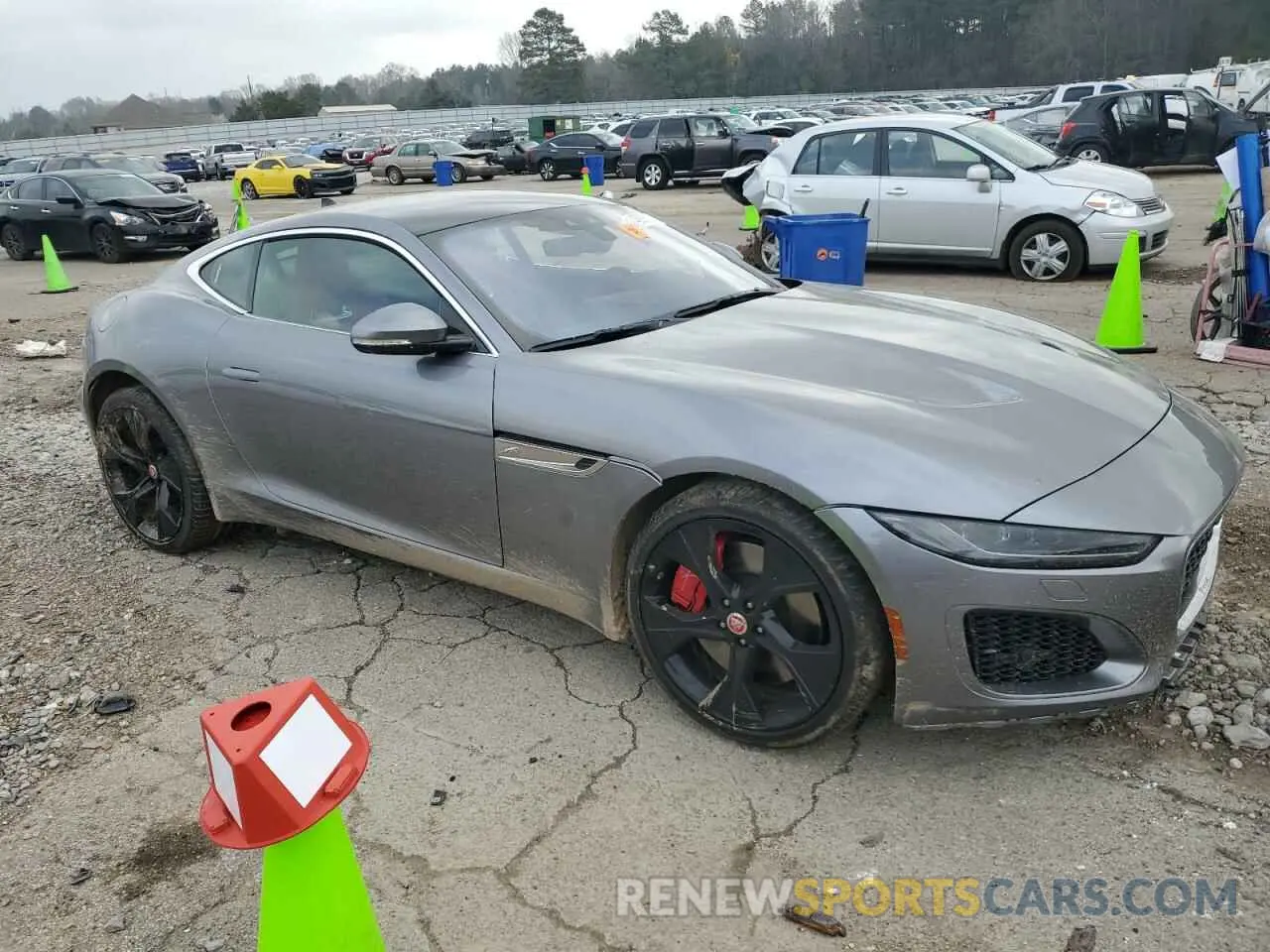 4 Photograph of a damaged car SAJDD1EE6PCK82963 JAGUAR F-TYPE 2023
