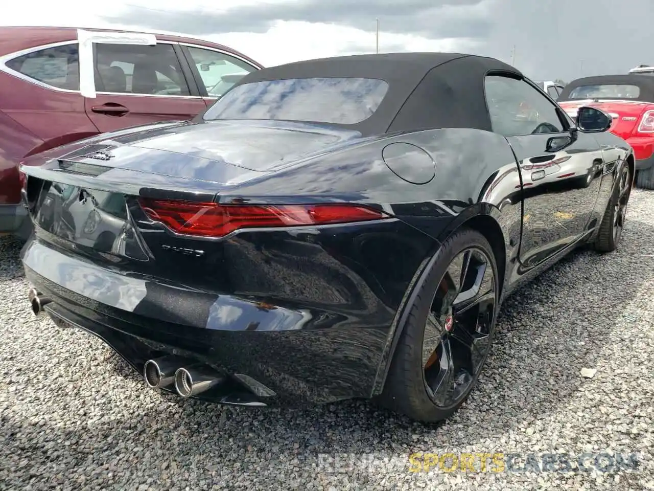 4 Photograph of a damaged car SAJDD5EE8PCK79666 JAGUAR F-TYPE 2023