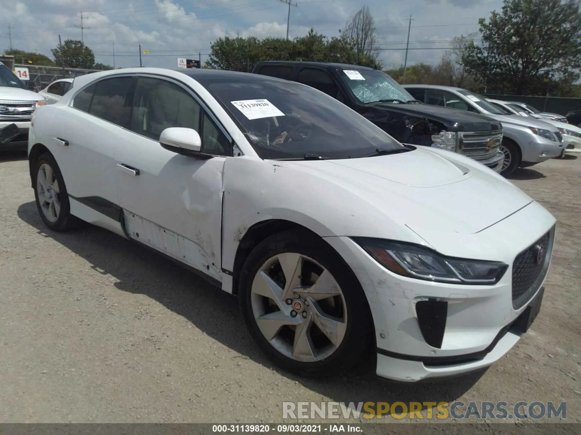 1 Photograph of a damaged car SADHB2S11K1F67899 JAGUAR I-PACE 2019