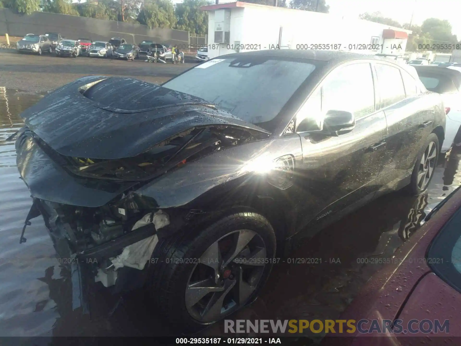 2 Photograph of a damaged car SADHB2S1XK1F68565 JAGUAR I-PACE 2019