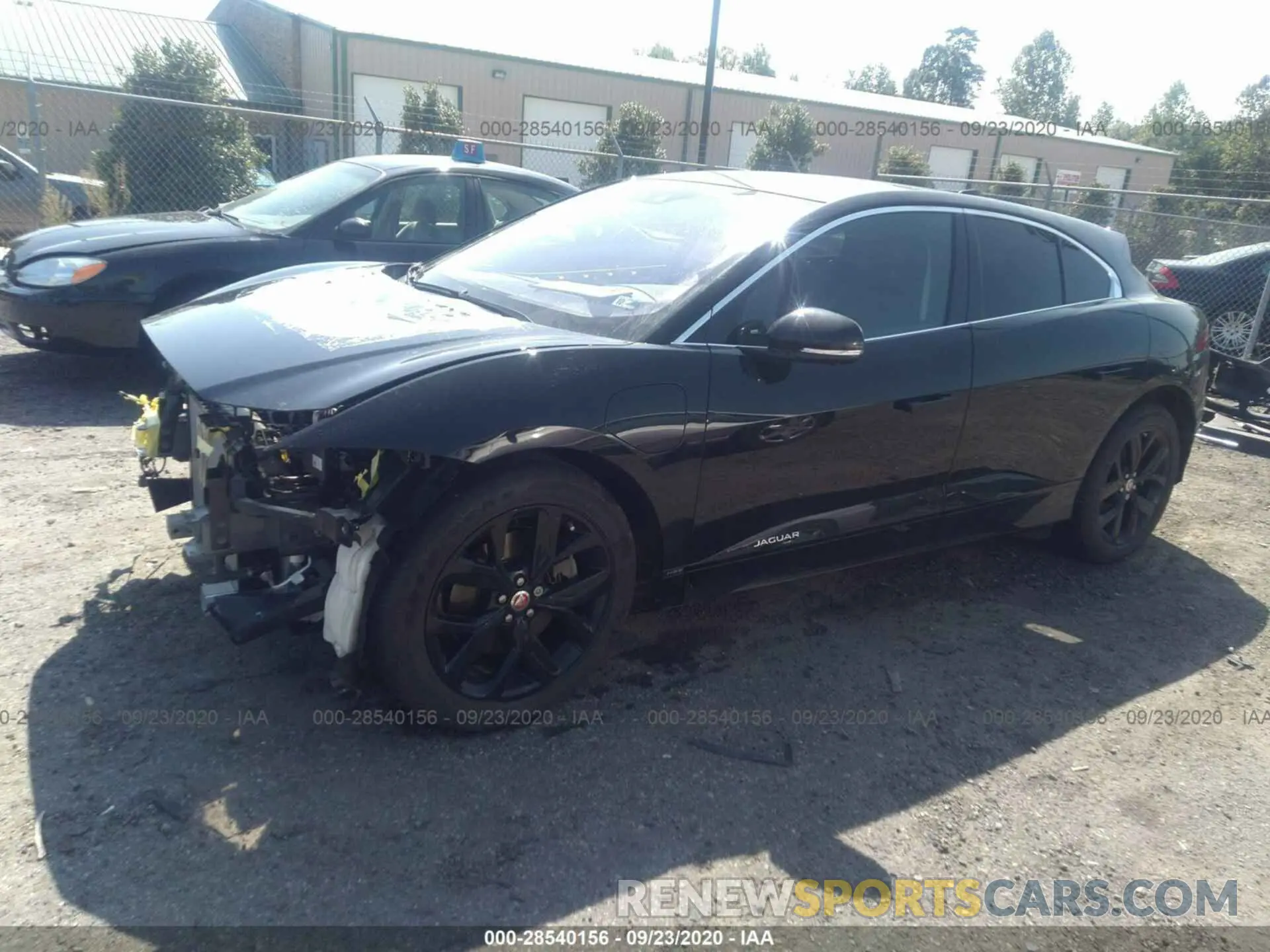 2 Photograph of a damaged car SADHD2S12K1F76220 JAGUAR I-PACE 2019