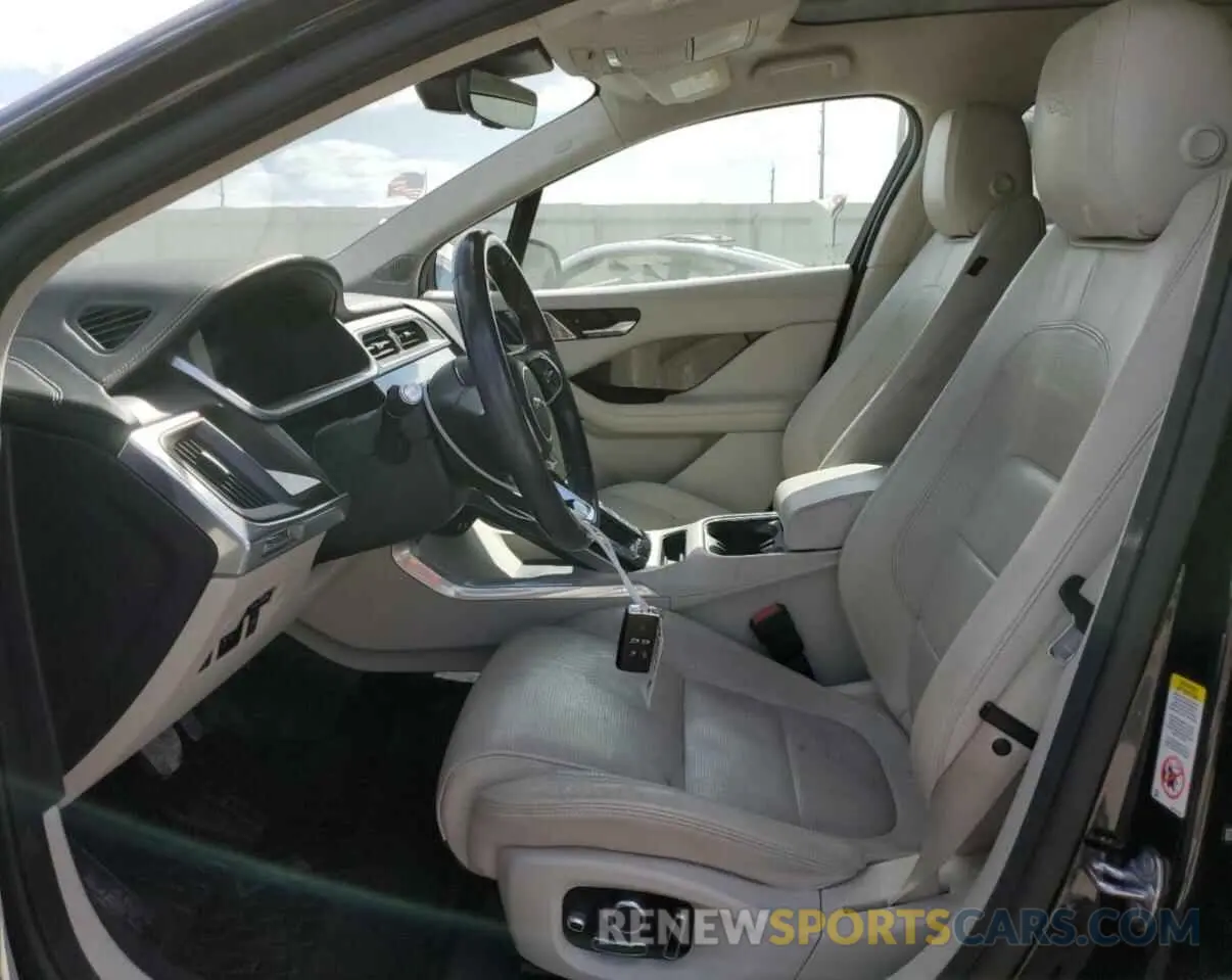 7 Photograph of a damaged car SADHD2S14K1F63517 JAGUAR I-PACE 2019