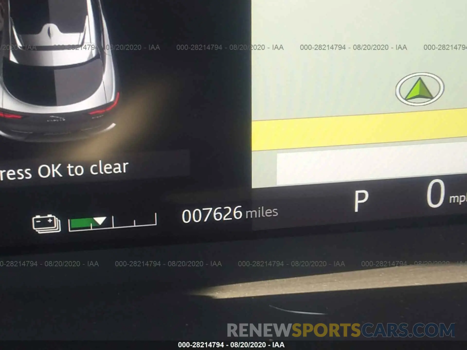 7 Photograph of a damaged car SADHD2S16K1F72400 JAGUAR I-PACE 2019