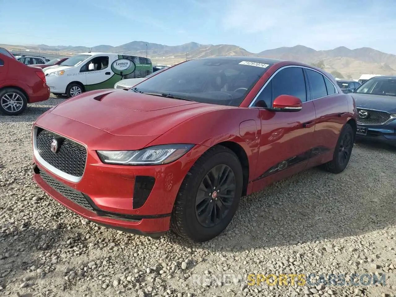 1 Photograph of a damaged car SADHB2S11L1F80427 JAGUAR I-PACE 2020