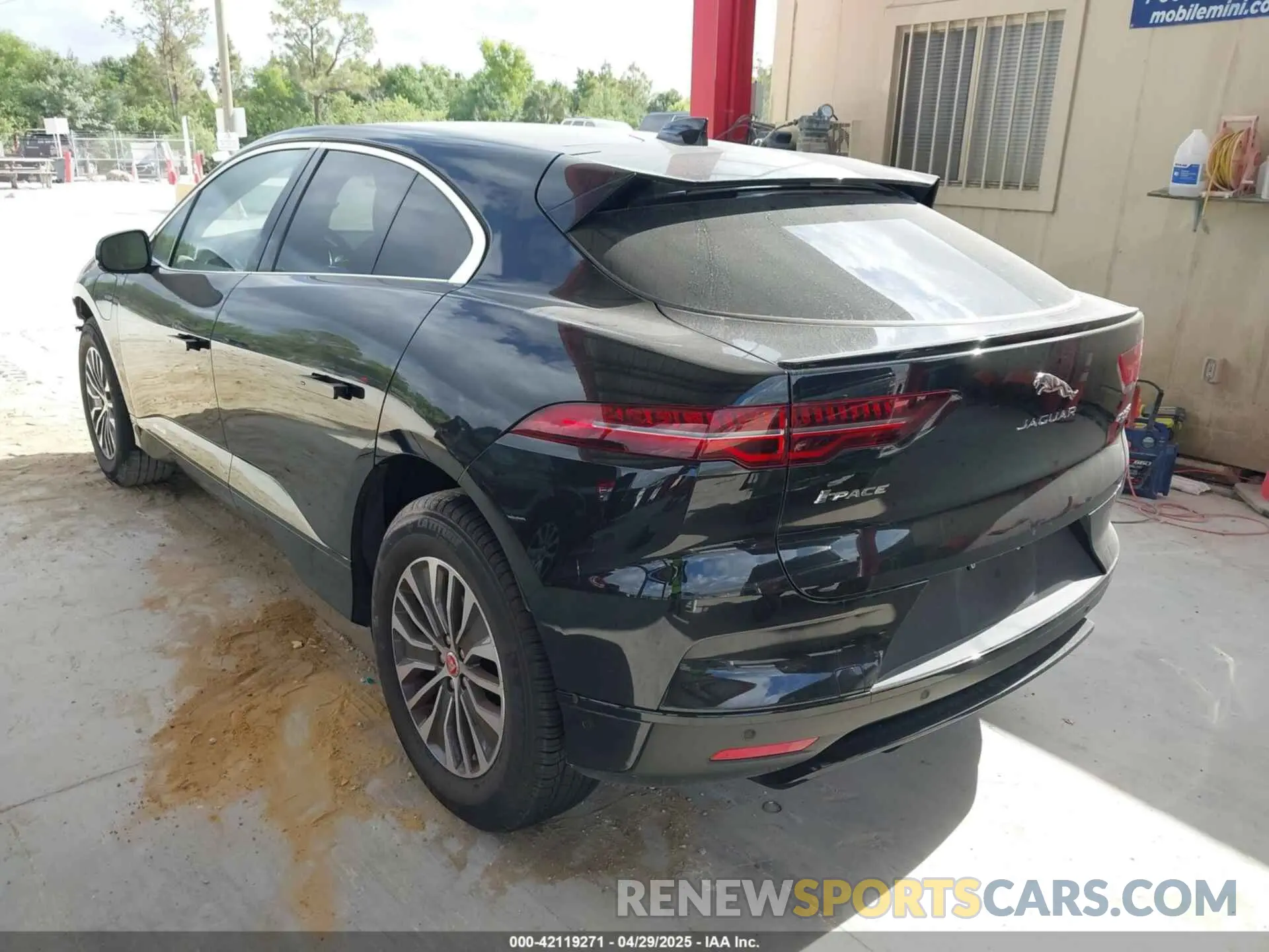 3 Photograph of a damaged car SADHB2S15L1F79250 JAGUAR I-PACE 2020