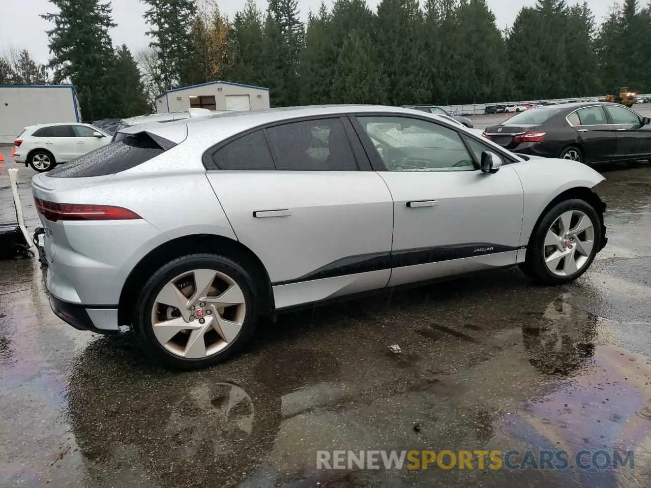 3 Photograph of a damaged car SADHC2S14L1F81262 JAGUAR I-PACE 2020