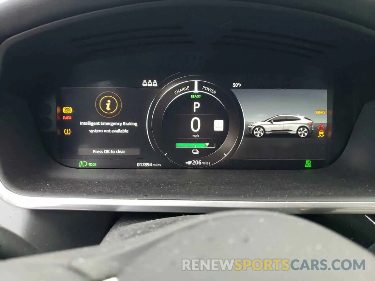 9 Photograph of a damaged car SADHC2S14L1F81262 JAGUAR I-PACE 2020