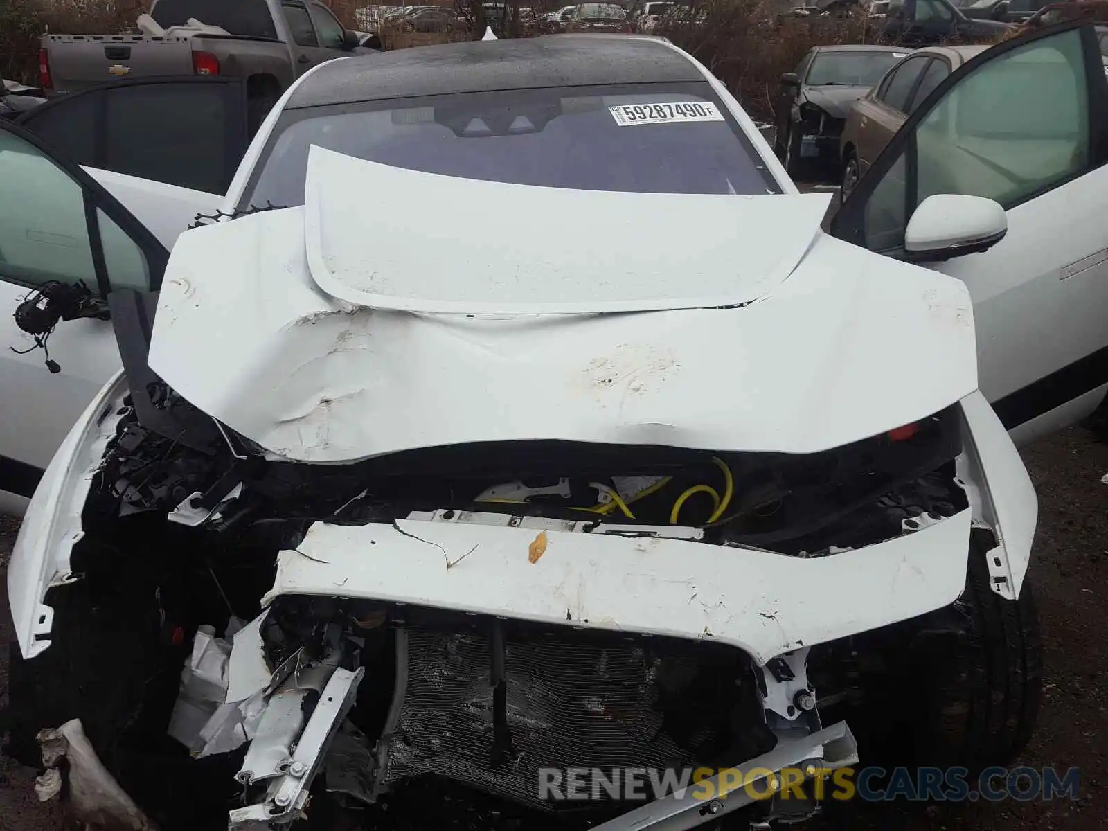 7 Photograph of a damaged car SADHD2S10L1F85533 JAGUAR I-PACE 2020