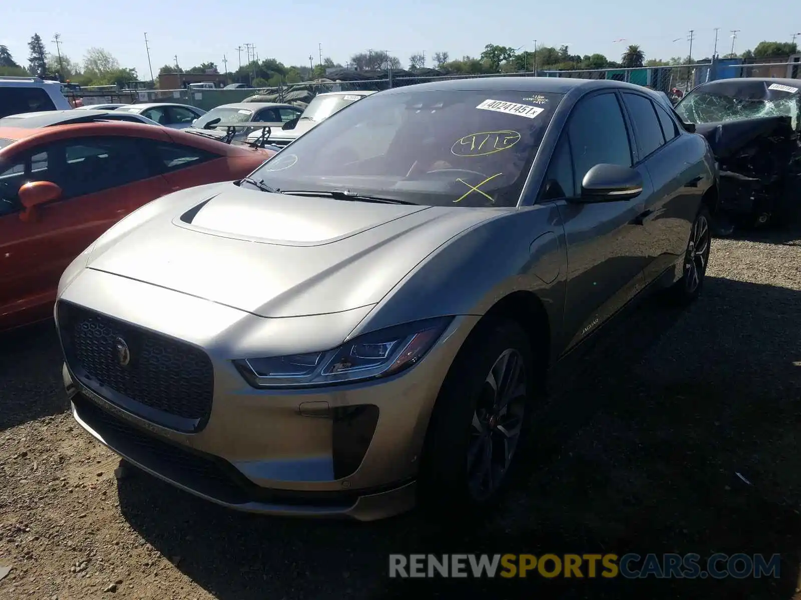 2 Photograph of a damaged car SADHD2S1XL1F80498 JAGUAR I-PACE 2020