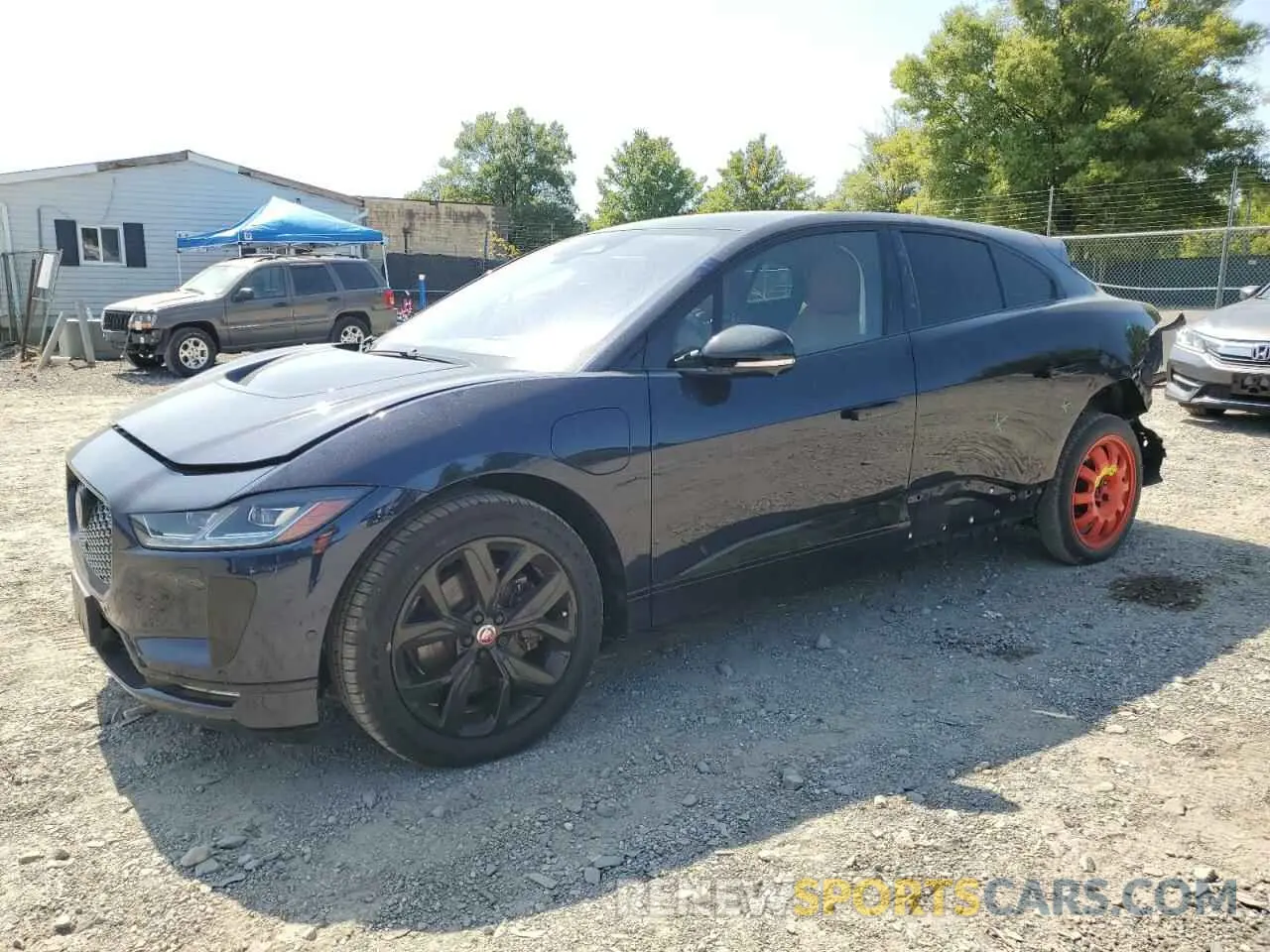 1 Photograph of a damaged car SADHD2S13N1621117 JAGUAR I-PACE 2022