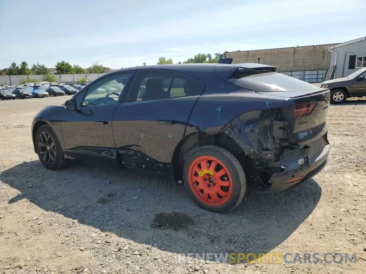 2 Photograph of a damaged car SADHD2S13N1621117 JAGUAR I-PACE 2022