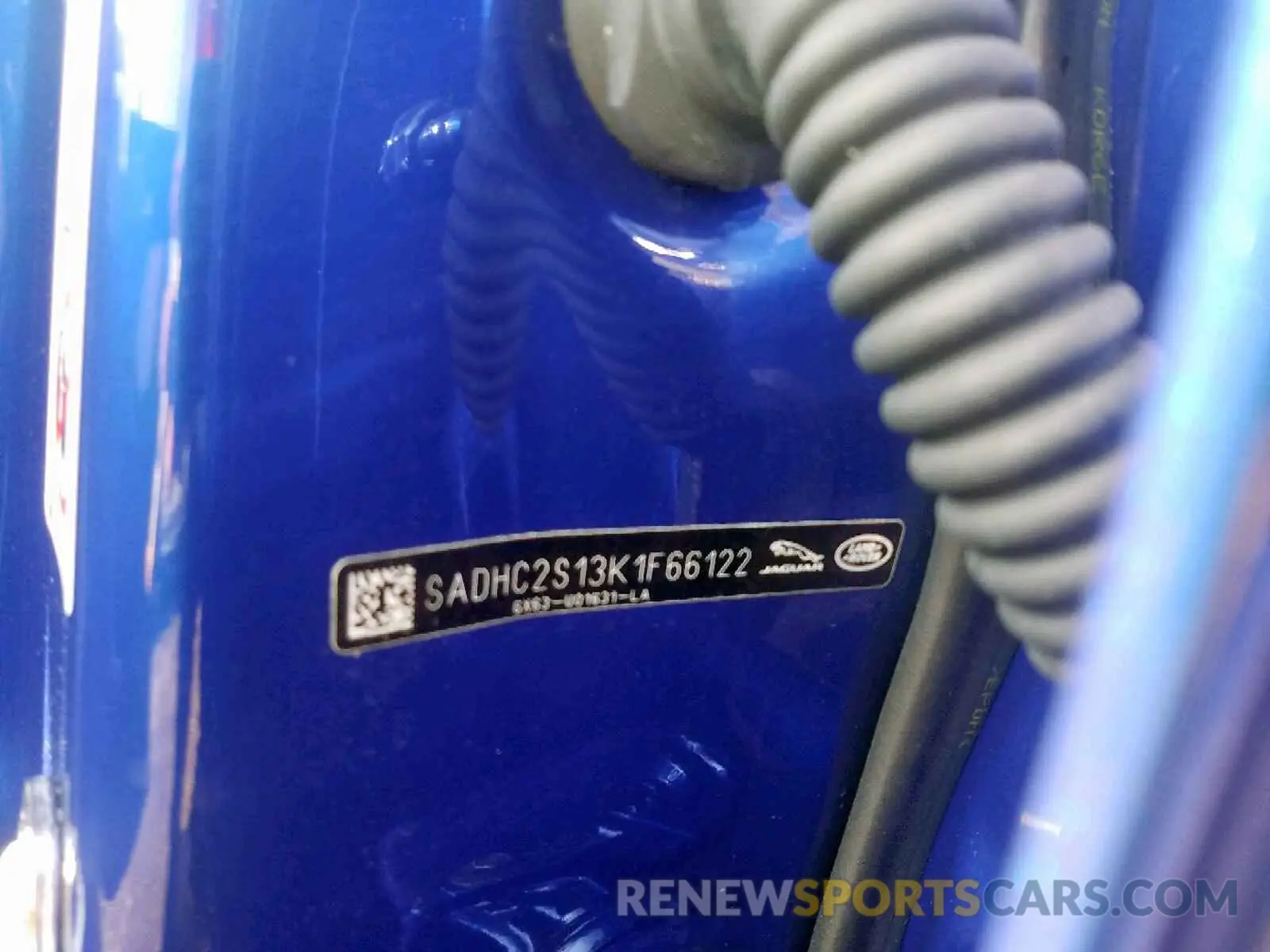 10 Photograph of a damaged car SADHC2S13K1F66122 JAGUAR I-PACE SE 2019
