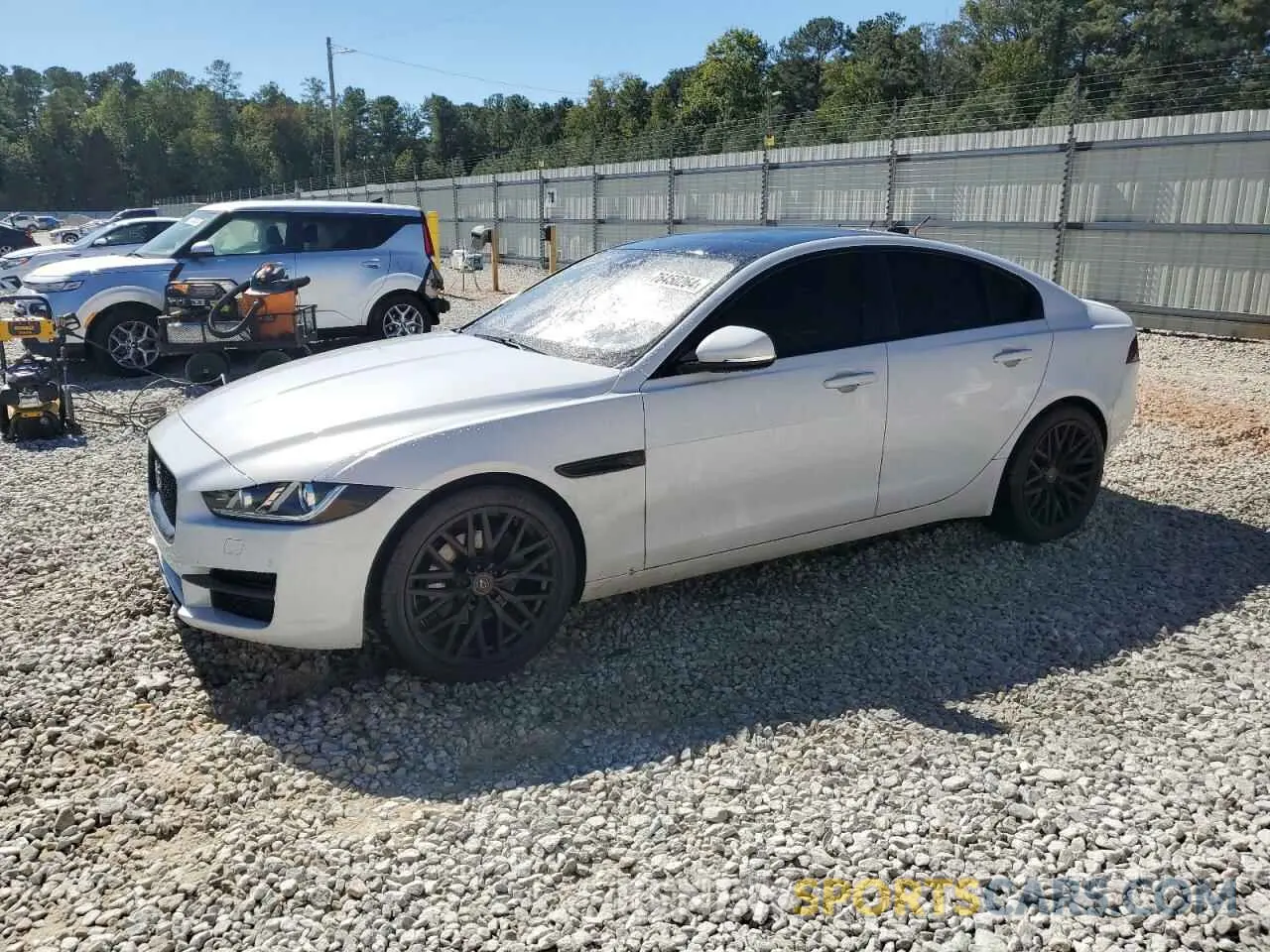 1 Photograph of a damaged car SAJAD4FN1KCP51274 JAGUAR XE 2019