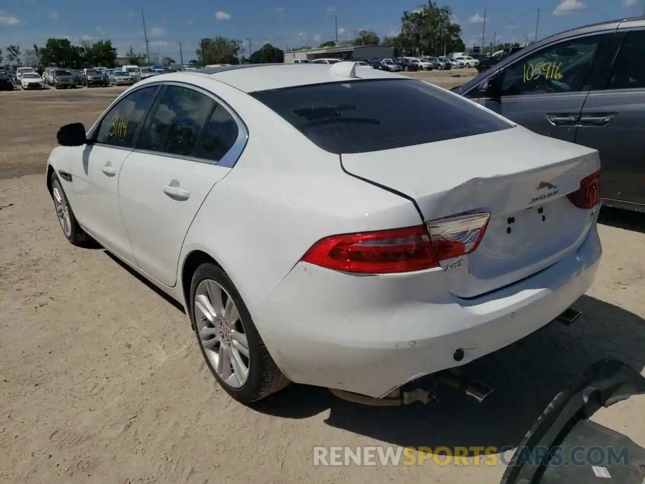 3 Photograph of a damaged car SAJAD4FX0KCP54328 JAGUAR XE 2019