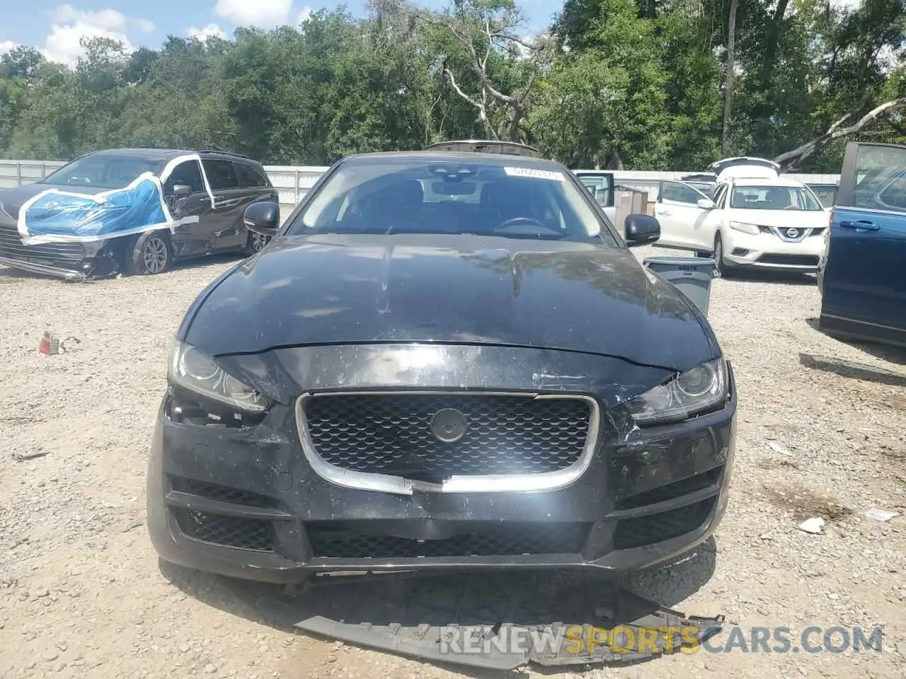 5 Photograph of a damaged car SAJAD4FX2KCP50037 JAGUAR XE 2019