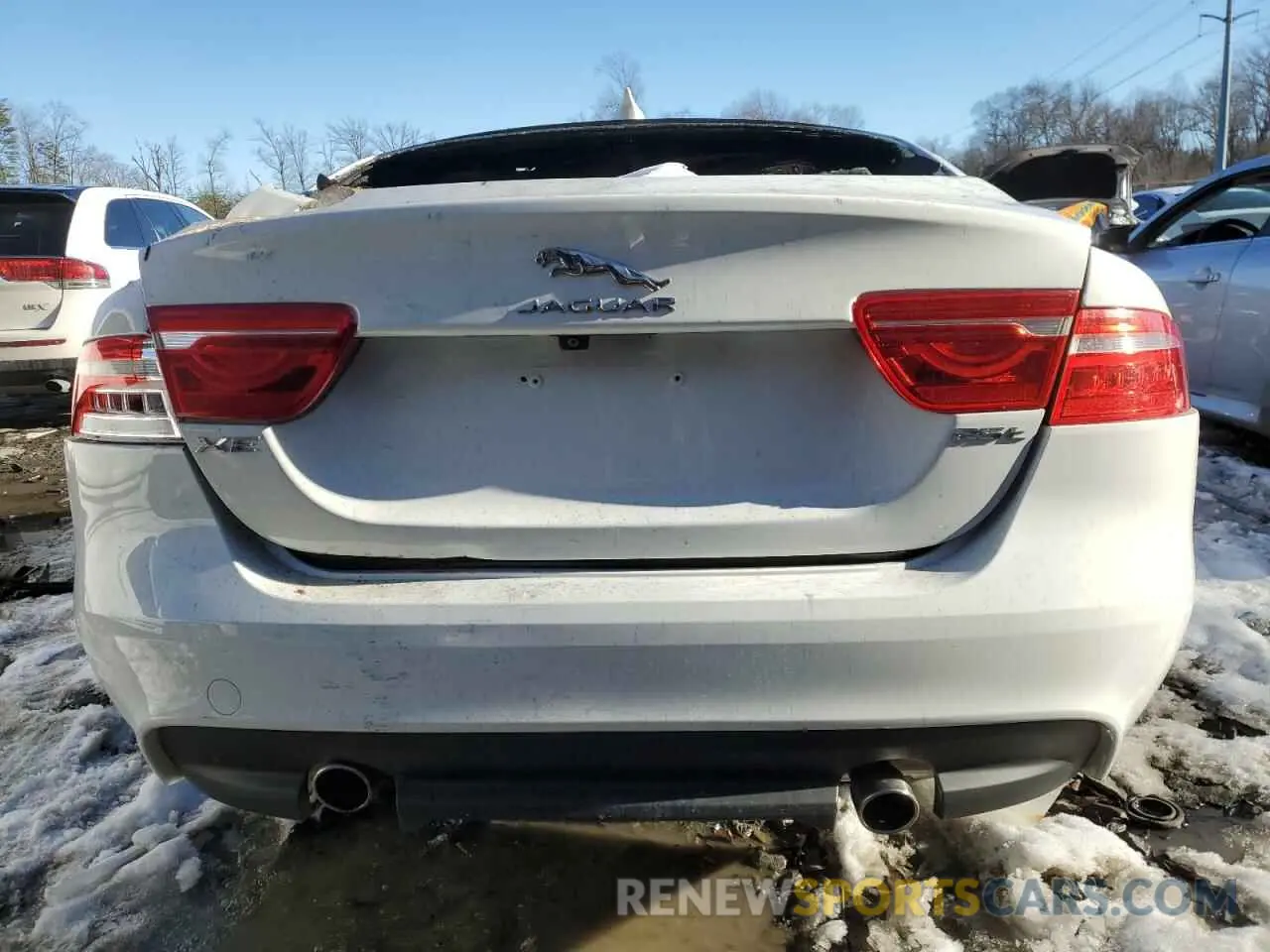 6 Photograph of a damaged car SAJAD4FX3KCP53433 JAGUAR XE 2019