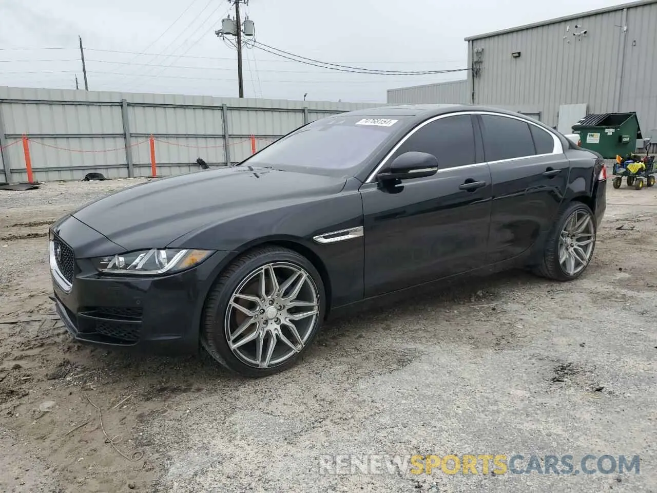 1 Photograph of a damaged car SAJAD4FX5KCP46063 JAGUAR XE 2019