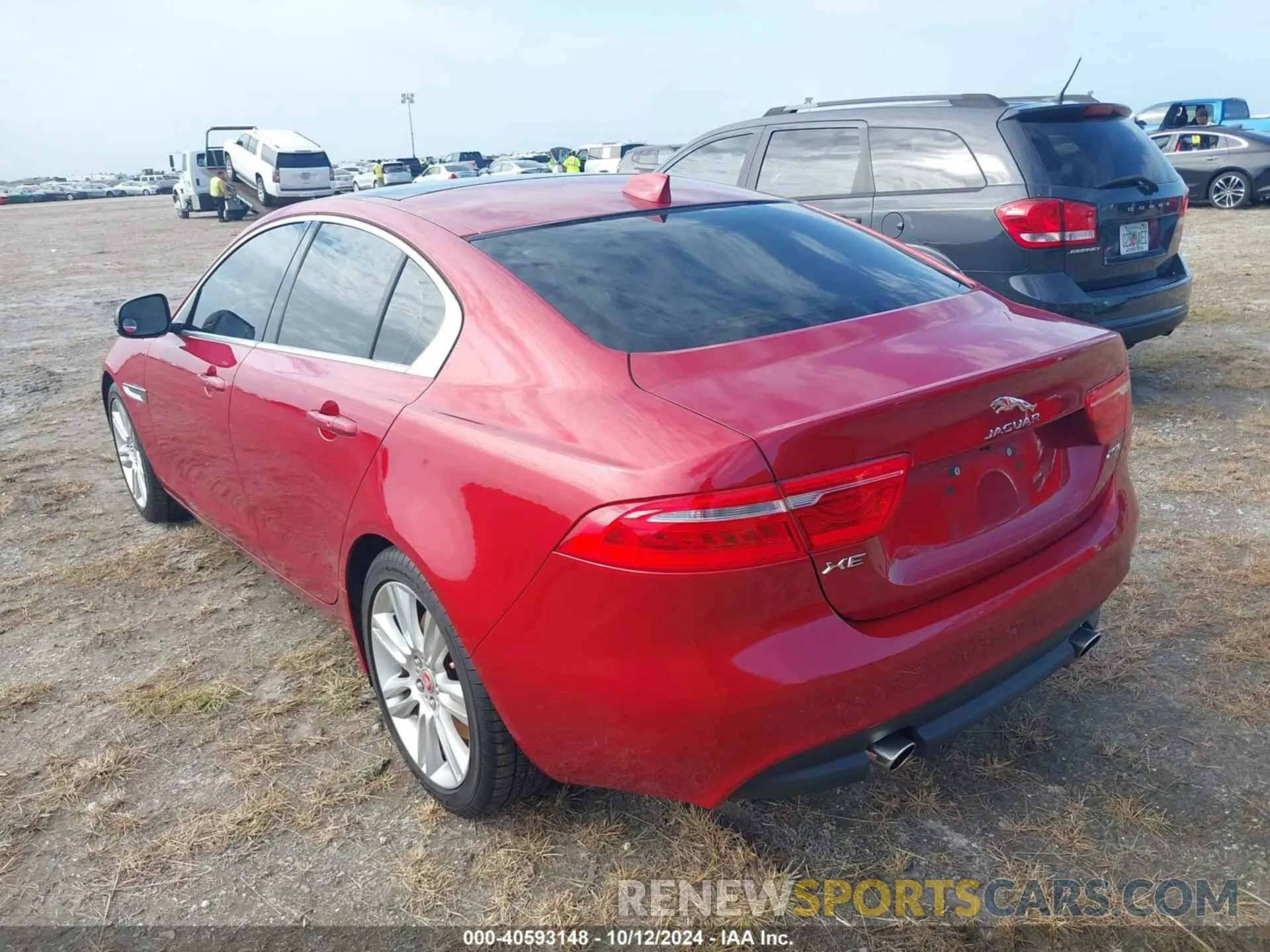 3 Photograph of a damaged car SAJAD4FX5KCP49366 JAGUAR XE 2019