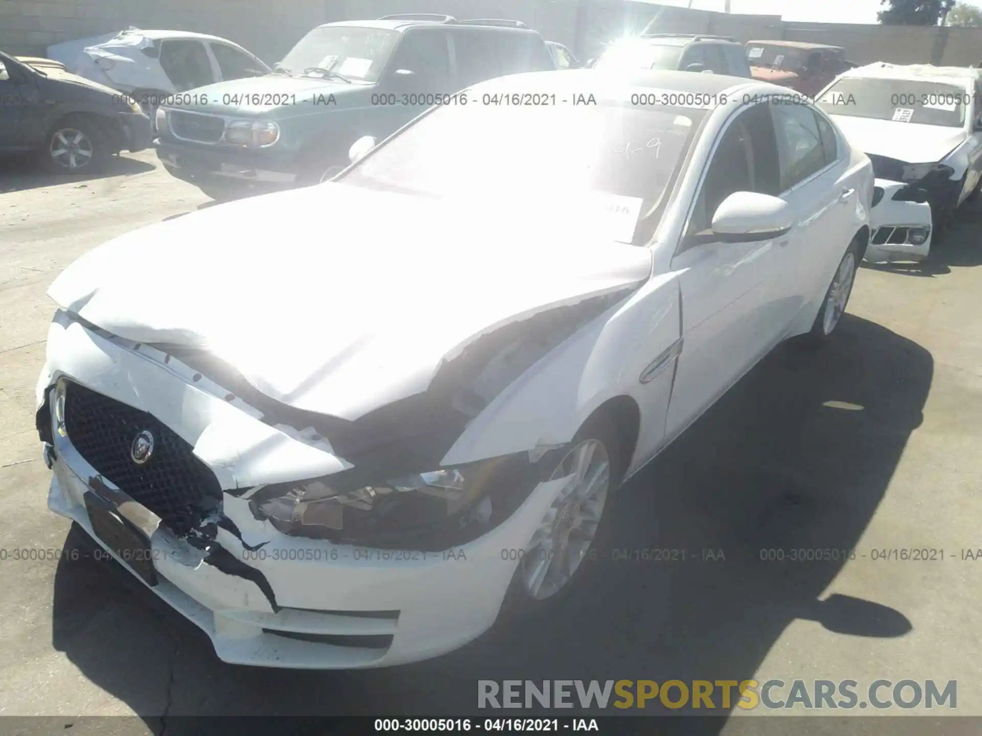 2 Photograph of a damaged car SAJAD4FX6KCP51062 JAGUAR XE 2019