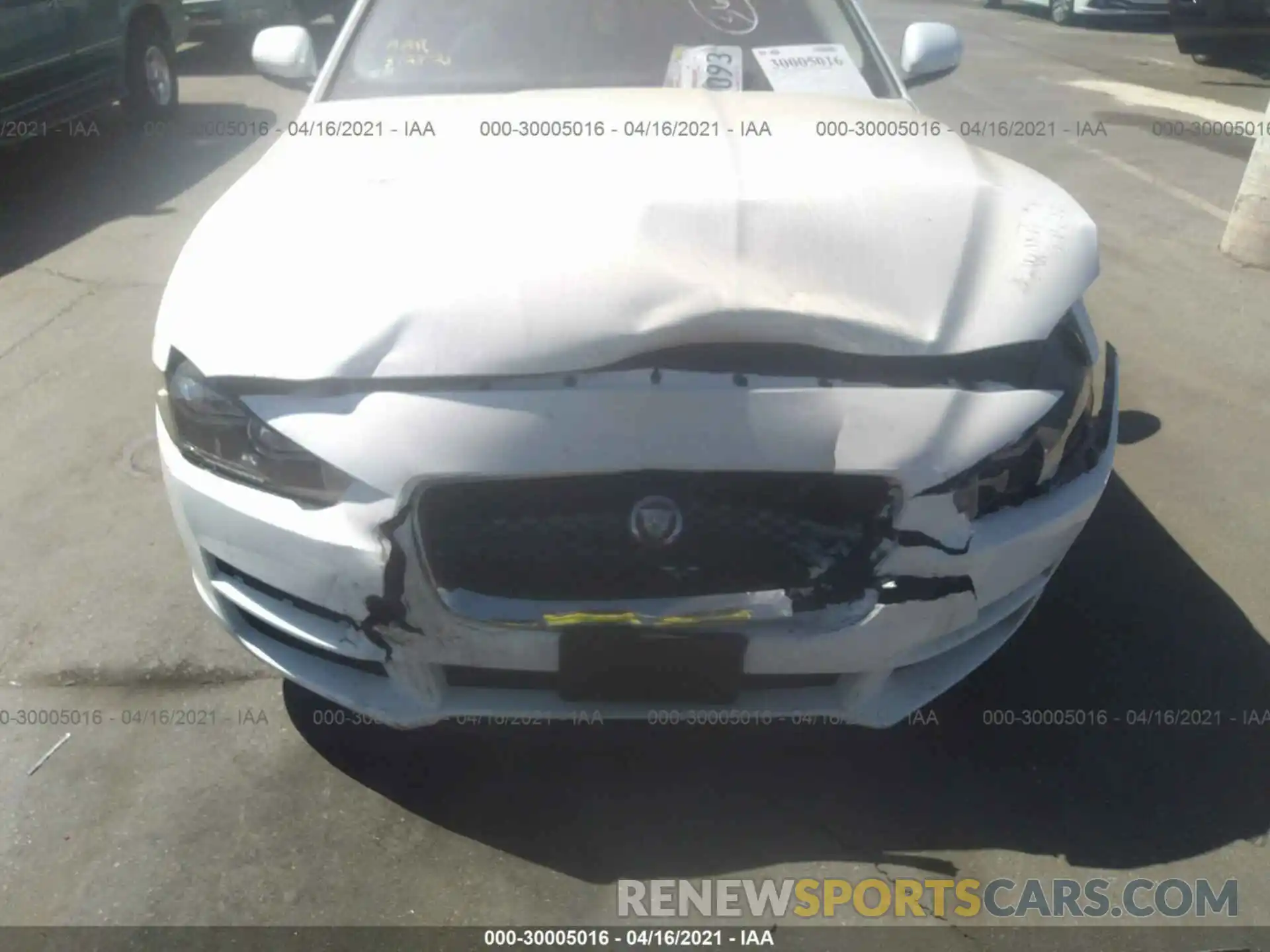 6 Photograph of a damaged car SAJAD4FX6KCP51062 JAGUAR XE 2019