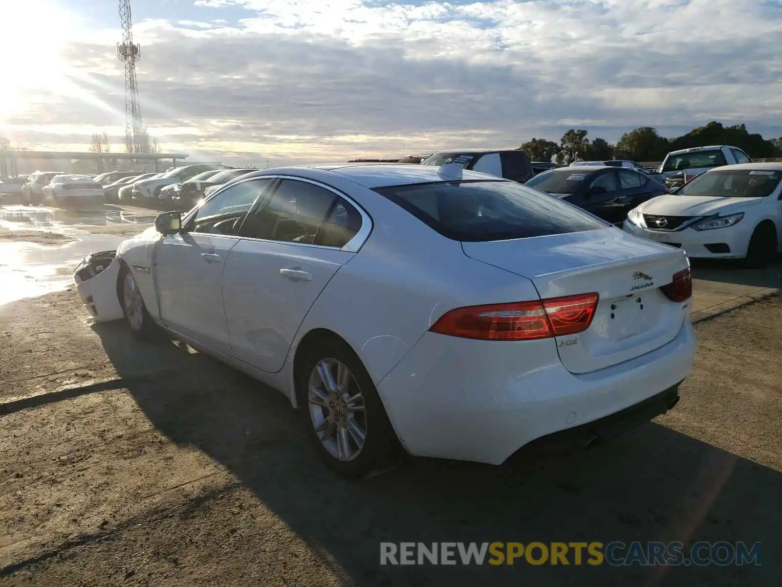 3 Photograph of a damaged car SAJAD4FX7KCP53130 JAGUAR XE 2019