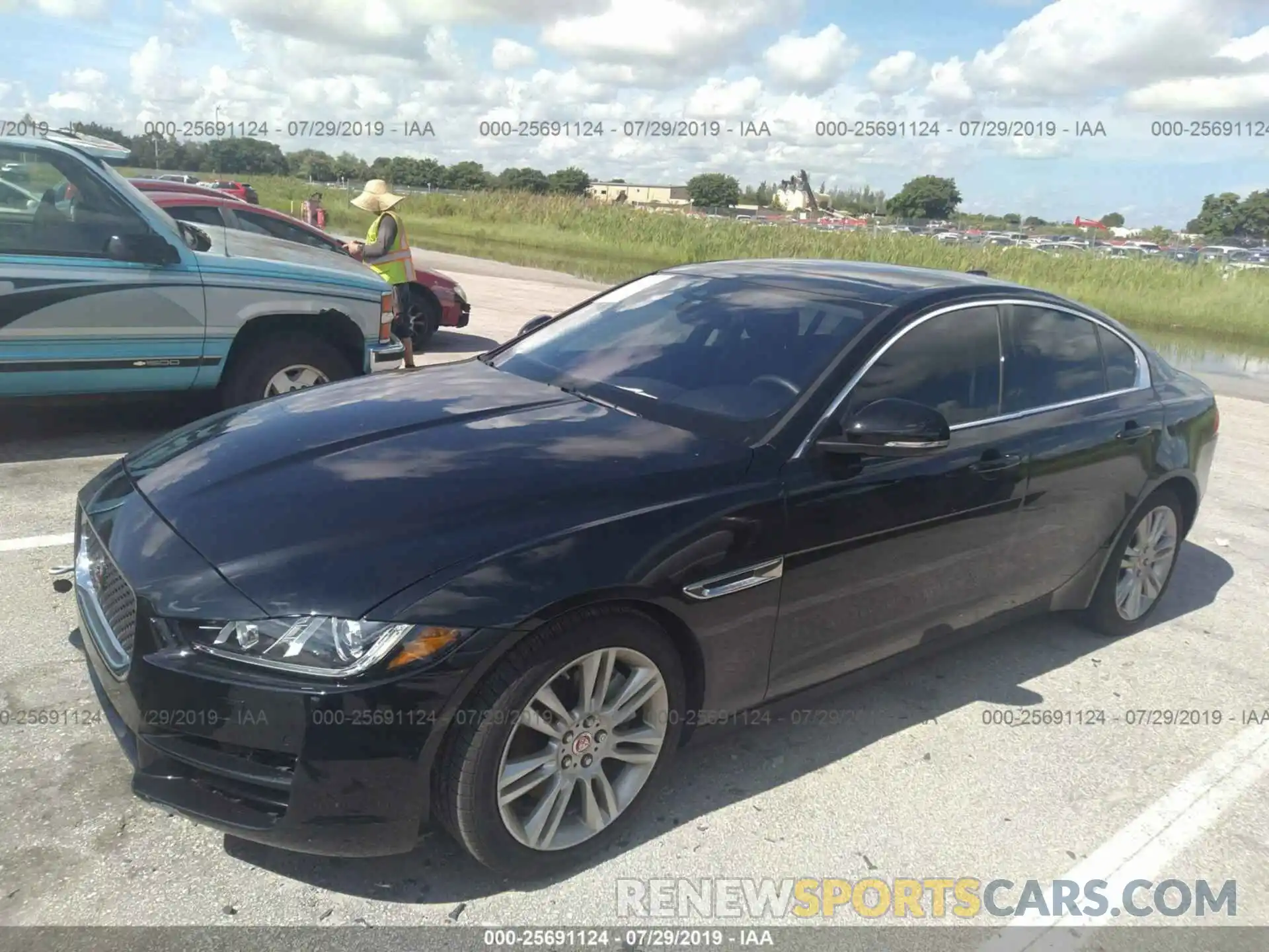 2 Photograph of a damaged car SAJAD4FXXKCP49640 JAGUAR XE 2019